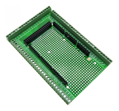 Mega Shield Soldado Terminal Clema Compatible Con Arduino