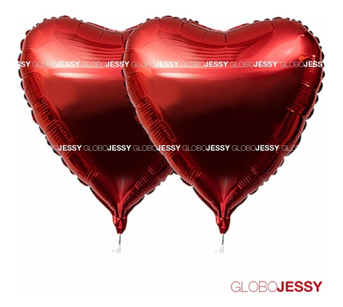 Imagen 2 de 5 de Globos San Valentin Paquete De 5 Globos Osito