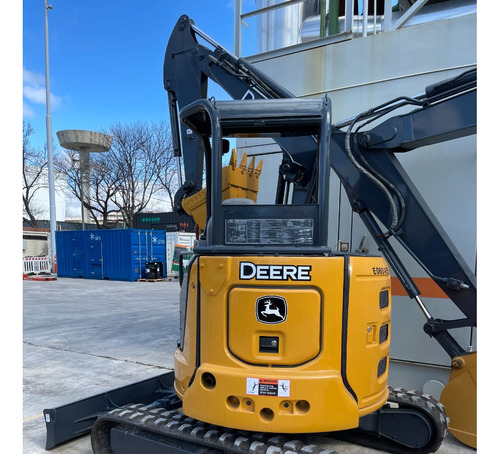 Excavadora John Deere 35g Rops Y Cabina Cerrada De 3500kg