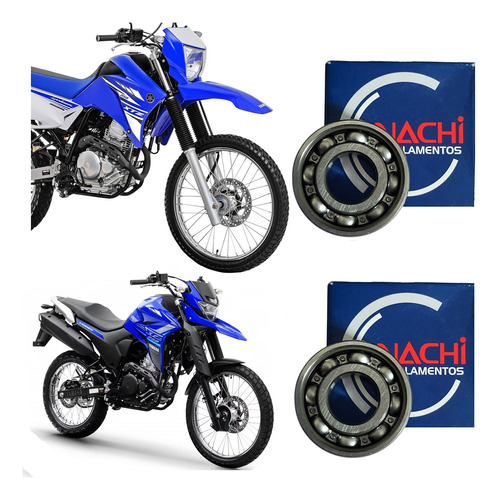 Rolamentos Traseiro Yamaha Lander 250 2007-2020 Nachi