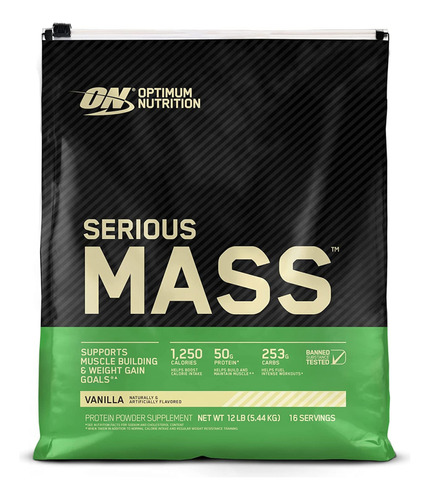 Serious Mass 12 Lb - Unidad a $359000