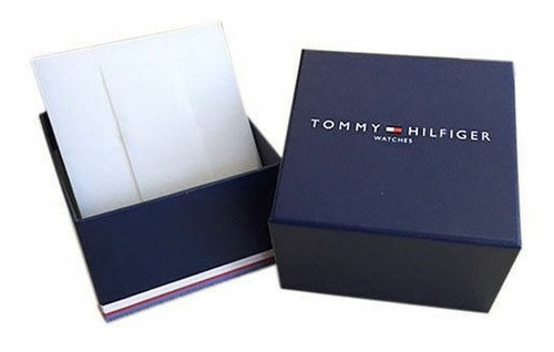 Relógio Tommy Hilfiger Couro Preto Masculino - 1710365 Prom