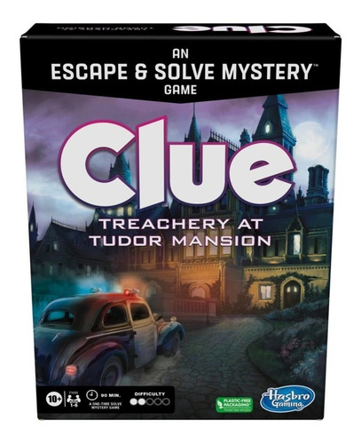 Juego De Mesa Clue Escape Y Solución Hasbro Gaming