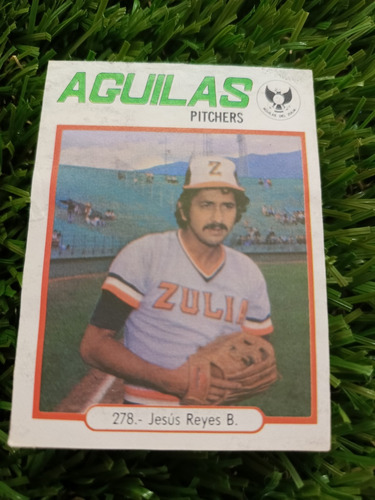 1976 Béisbol Profesional Venezolano Jesús Reyes #278