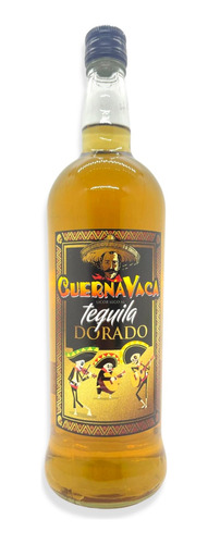 Tequila Licor Seco Cuernavaca Dorado 1000ml Argentina