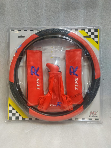 Kit Cubre Volante / Cubre Cinturon / Fuelle / Freno 5 Piezas