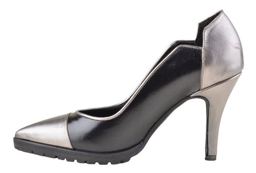 Imagen 5 de 7 de Zapatos De Mujer De Cuero Stilettos Noche Nantes - Ferraro
