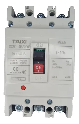 comprar Interruptor Termomagnetico De 160 Amper De 3 Polos 3 Fases