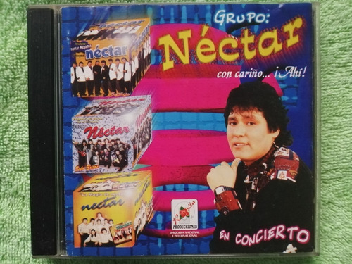 Eam Cd Grupo Nectar En Concierto 2000 Johnny Orosco Cumbia