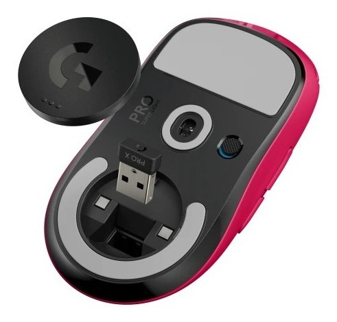 Imagen 7 de 7 de Mouse De Juego Inalámbrico Logitech Pro X Superlight Magenta