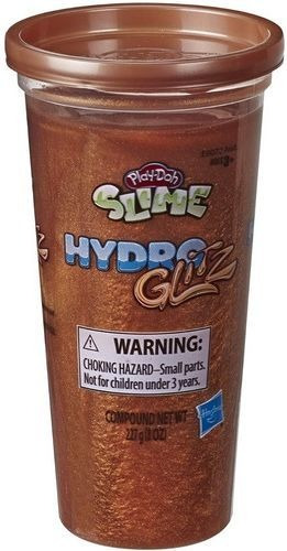 Play Doh - Slime Hydro Glitz Marron - 227 Gramos - Hasbro