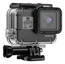 Comprar Hongdak Carcasa Impermeable Para Gopro Hero 7\u002F6\u002F5 Negro (2018), 169 Pies\u002F60 M, Carcasa Protectora Submarina Con Soporte Y Accesorio De Tornillo Para Cámara De Acción Gopro Hero 5, Hero 6, Hero 7