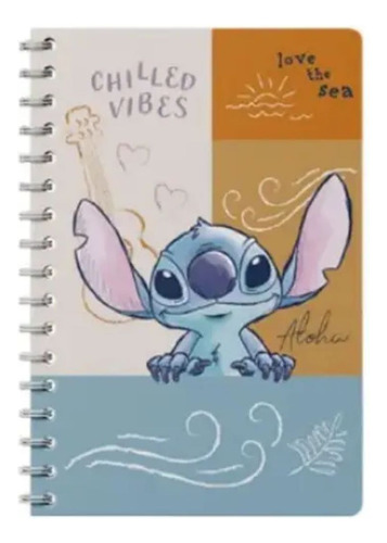 Caderno Stitch A5 Capa Dura 80 Folhas