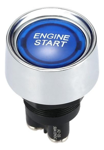 Dc 12v 50a Blue Car Start Engine Button Stater, Push Bu...