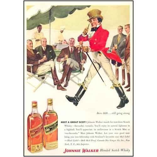 Posters Publicidad Whisky En Chapa Gruesa 20x30cm Dr-082