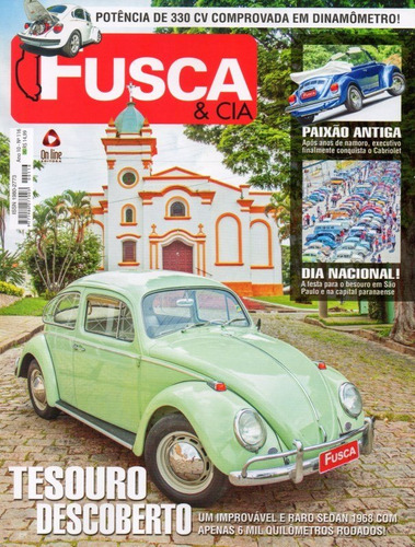 Fusca & Cia Nº116 Cabriolet Vw Sedan 1968 Dia Nacional Sp Pr