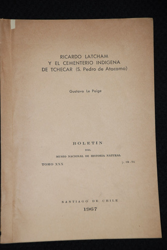 San Pedro De Atacama Cementerio Indigena Tchecar Le Paige