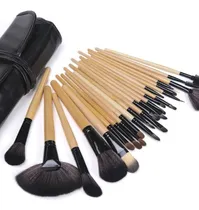 Comprar Set 24 Pinceles Maquillaje Brochas Profesional Con Estuche