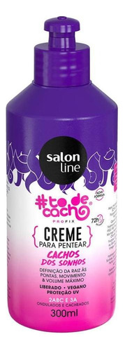 Creme De Pentear To De Cacho Dos Sonhos Salon Line 300ml