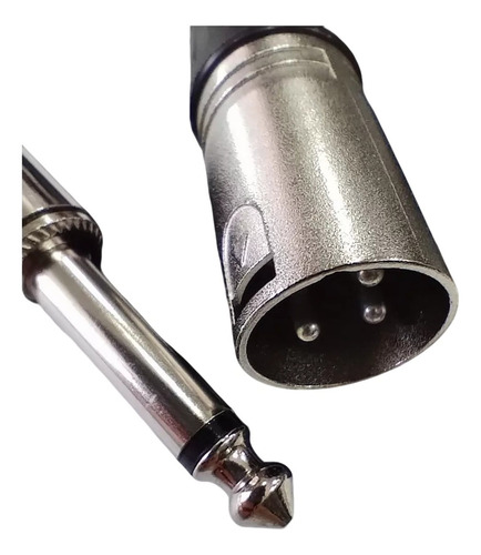 Cable Canon Macho A Plug Macho 6.5 Mm Mono De 3,6 Metros