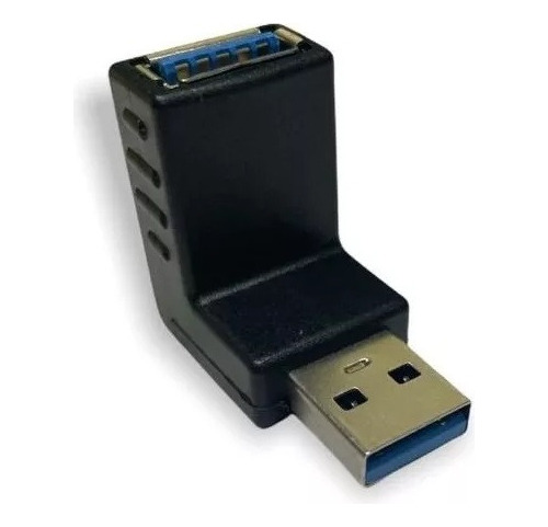 Ángulo Recto Usb3.0 Am A Af L Forma Adaptador Convertidor Us