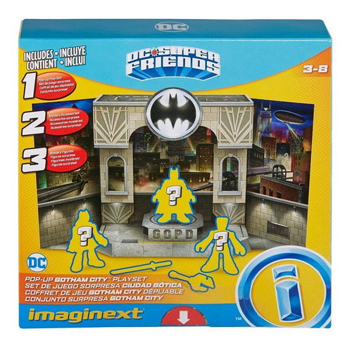 Fisher-price Imaginext Set De Juego Sorpresa Ciudad Gotica