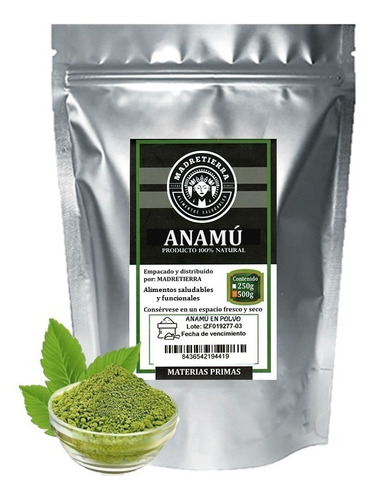 Anamú En Polvo X 500g Natural - Kg a $66