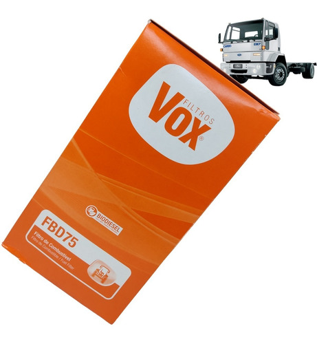 Filtro Diesel Vox Para Ford / Iv / Volkswagen / Grove 
