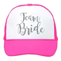 Comprar Kit 7 Gorras Bride O Team Despedida Soltera Colores A Elegir