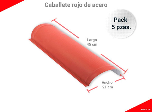 Imagen 3 de 4 de Caballete Para Galvateja Pack 5 Pz