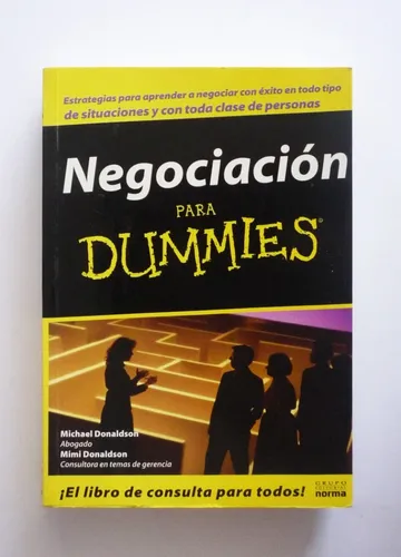 Michael C. Donaldson - Negociacion Para Dummies (Usado)
