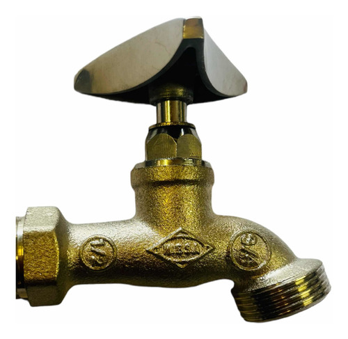 Imagen 2 de 2 de Llave Jardín 1/2 Por 3/4 Marca Nibsa