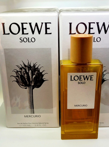 Loewe Solo Mercurio Eau De Parfum 100 Ml. - Hombre.