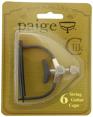 Paige Pc-6-2,062-r Clik Ceja De La Guitarra