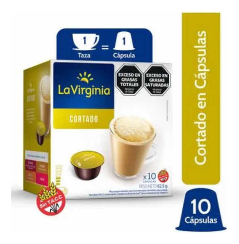 3 Cajas Capsulas Virginia Cortado,espresso  Comp.dolce Gusto