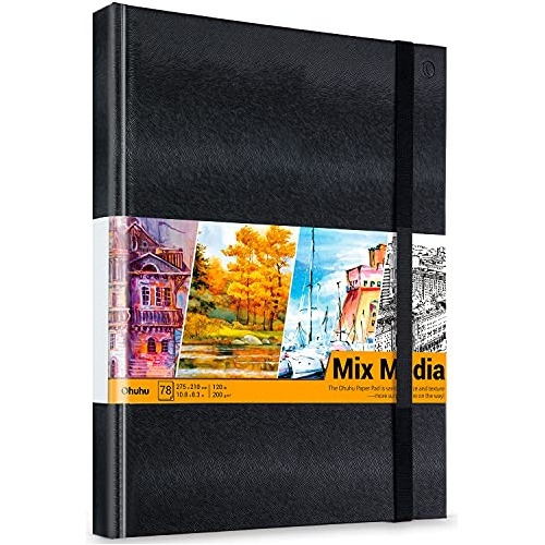 Bloc De Medios Mixtos, Cuaderno De Arte Mixto De 10.8  ...
