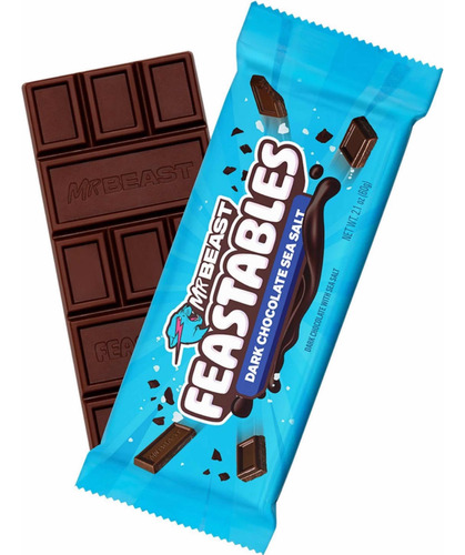 Mr. Beast Chocolate Pack De 7 Barras De 60g. C/u Importado