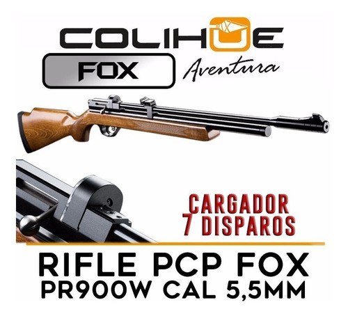 Fox Pr 900 Cal 5,5mm Rifle Pcp