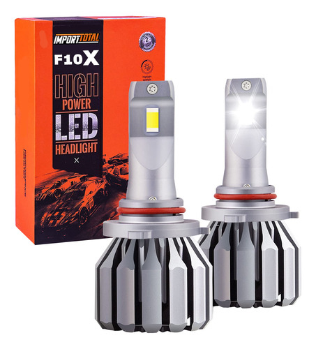 Kit Cree Led 9006 Chip Csp 12v 36w 6500k Super Potente F10x