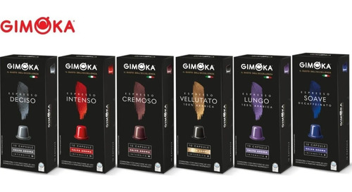 60 Cápsulas De Café Para Nespresso® Italiano Gimoka