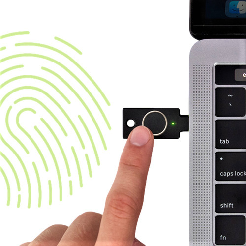 Yubikey C Bio Lector Huella Digital Llave Seguridad Fido U2f