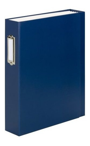 Imagem 4 de 4 de Organizador De Estantería Smead Supertab, 6 Bolsilos, Azul
