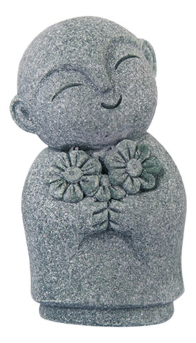 4 Monje Estatuilla Mini Buda Pecera Decoraciones Para Estilo