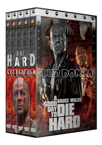 Duro De Matar Die Hard Saga Completa 5 Dvd Colección Latino