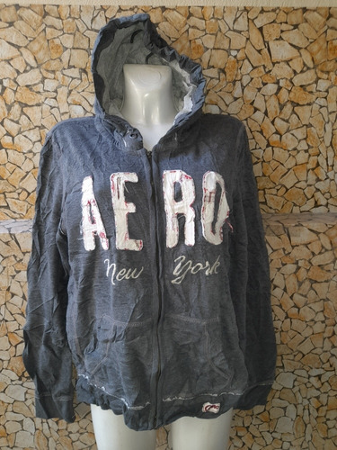 Sudadera Detalle De Ziper Aeropostale Talla Xl De  Mujer-f15