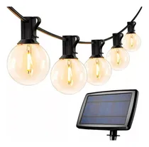 Comprar Guirnalda Simona Luces Led Interior Exterior Solares 7.6 Mt Blanco Cálido
