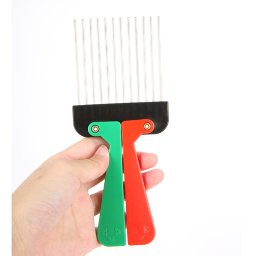 Puño Negro Afro Pick Peine Peinado B