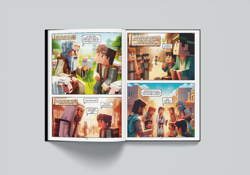 Livro Bíblia Em Quadrinhos De On Line Editora 2024 Editora King Books