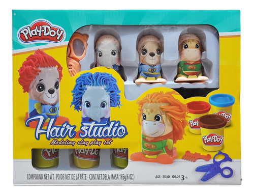 Juego De Masas Hair Studio Mas Accesorios Color Otros