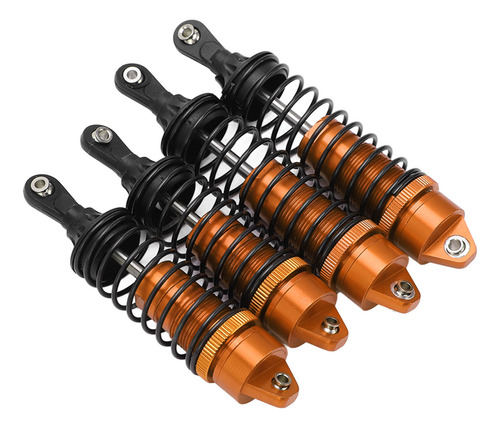 Amortiguador Modelo Rc Springs Shocks, 4 Unidades, Para Losi
